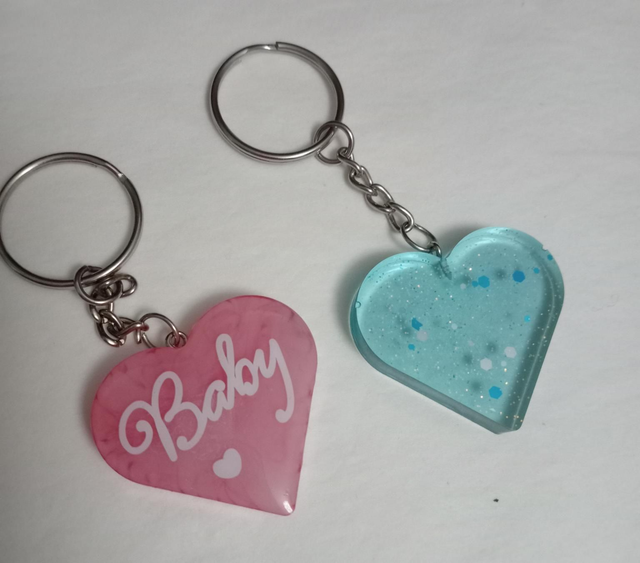 Porte clé cœur