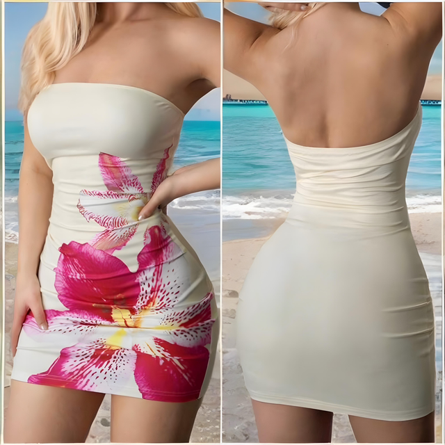 Robe – “Orchidée d’Été”