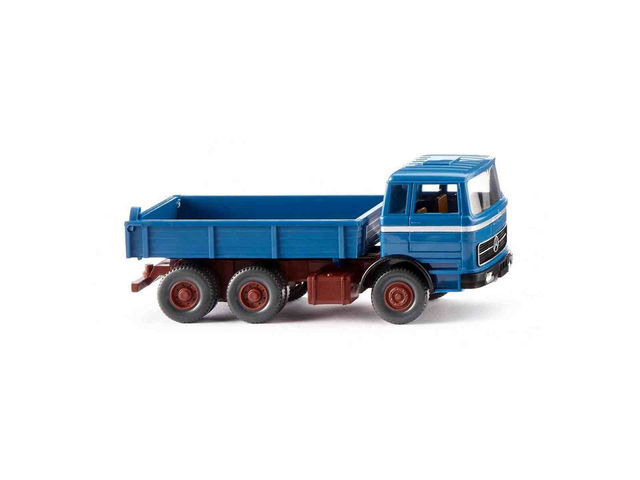 camion Benne basculante MB bleu azur Wiking 042407 H0