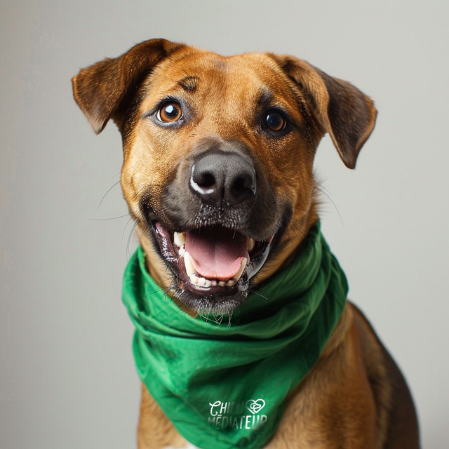 Bandana "Chien médiateur"