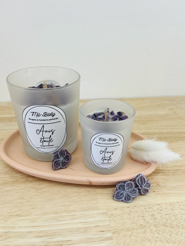 Bougie Améthyste : Anis étoilé
