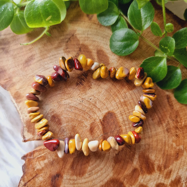 Mookaite Chip Bracelet 