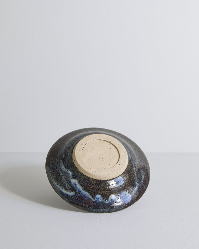 Small side plate in blue mist