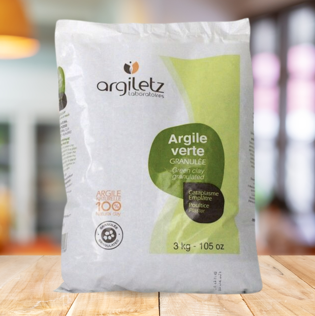 Arcilla verde granulada