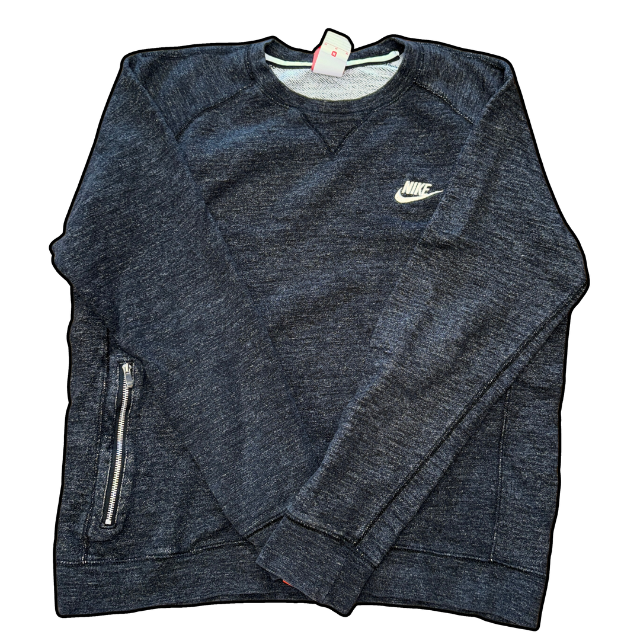 Nike Club Sweatshirt Black - M