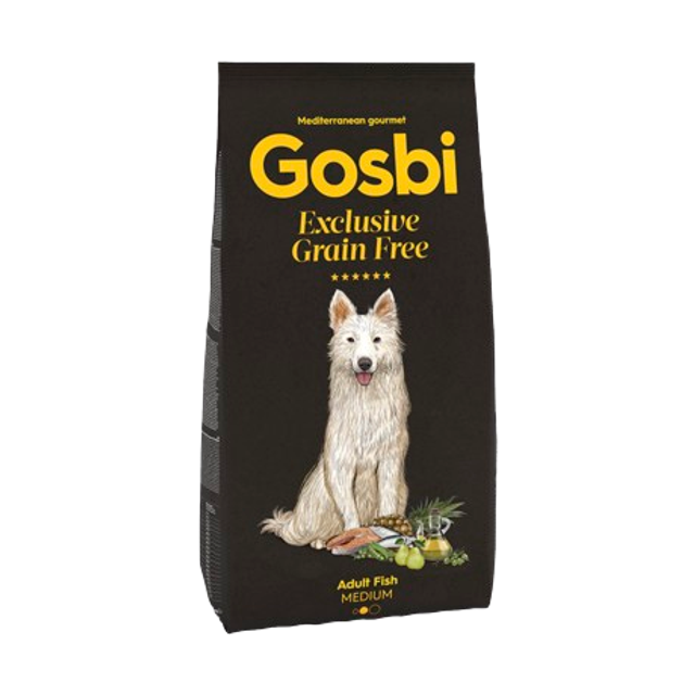 Croquettes Gosbi Exclusive Grain Free Adult Fish Medium