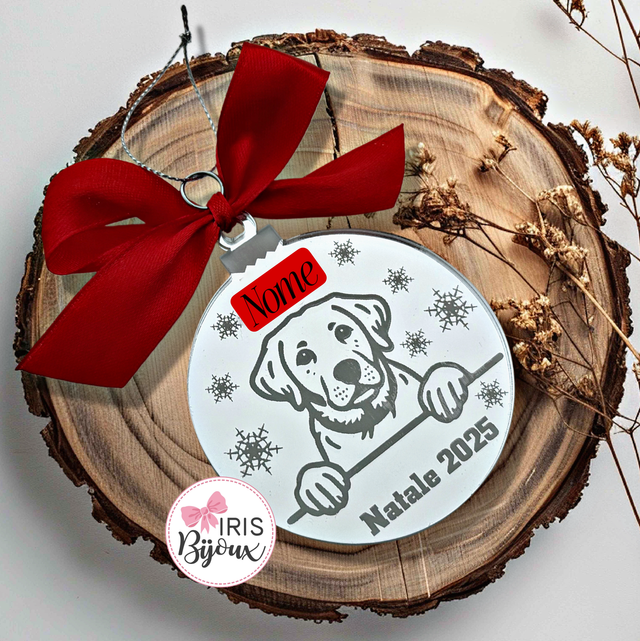 Decorazione Natalizia cagnolino