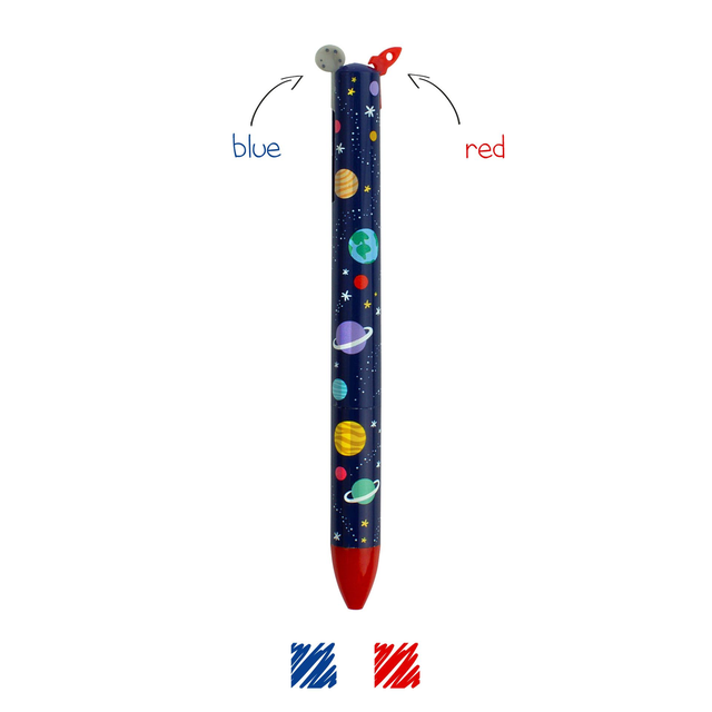 Penna a Due Colori Space - Click&amp;Clack 