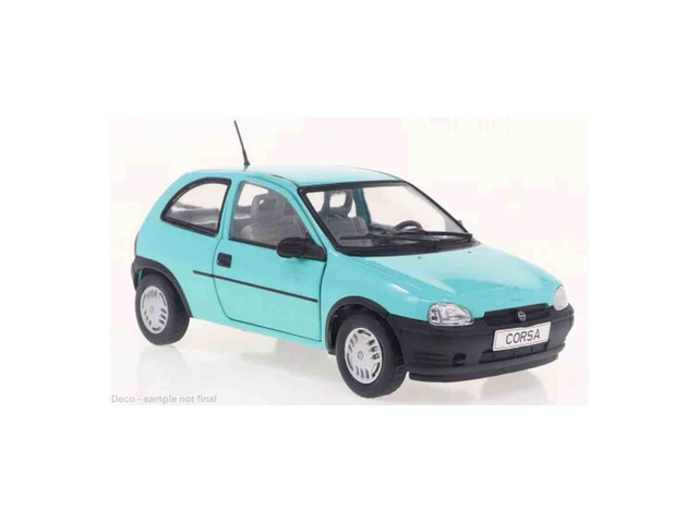 OPEL CORSA B 1993 TURQUOISE WHITEBOX 124226 1/24