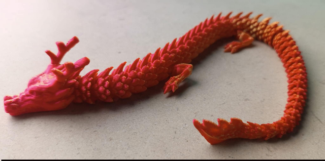 Dragão Articulado de 24cm