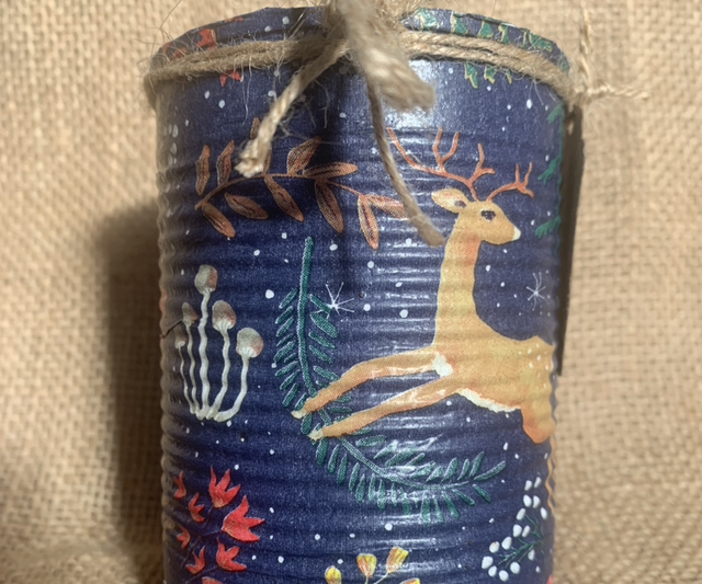 ‘Enchanted Forest’ tin can candle🍄available in all fragrances 