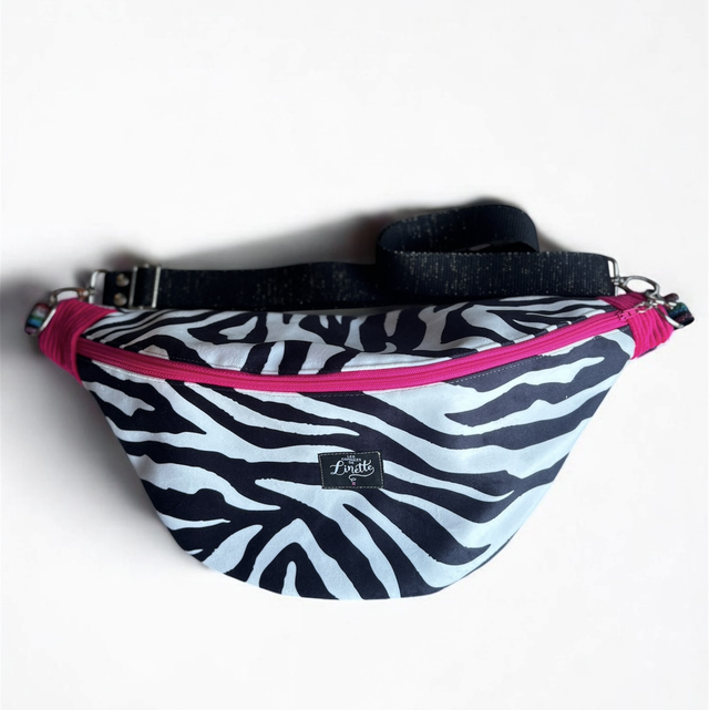 BANANE VELOURS ZÉBRÉE