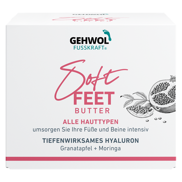 GEHWOL FUSSKRAFT Soft Feet Butter umsorgen Sie Ihre Füße und Beine intensiv