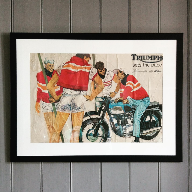 Original Triumph Poster