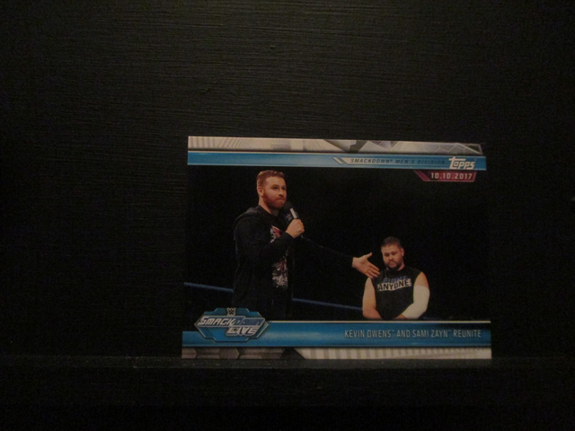 Kevin Owens And Sami Zayn Reunite - Champions Original Trading Card #63