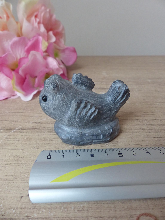 Figurine d'otarie, loutre de mer, lion de mer, phoque, A Wolf Original, Sculpture animal en pierre de savon, collection bébés animaux Canada