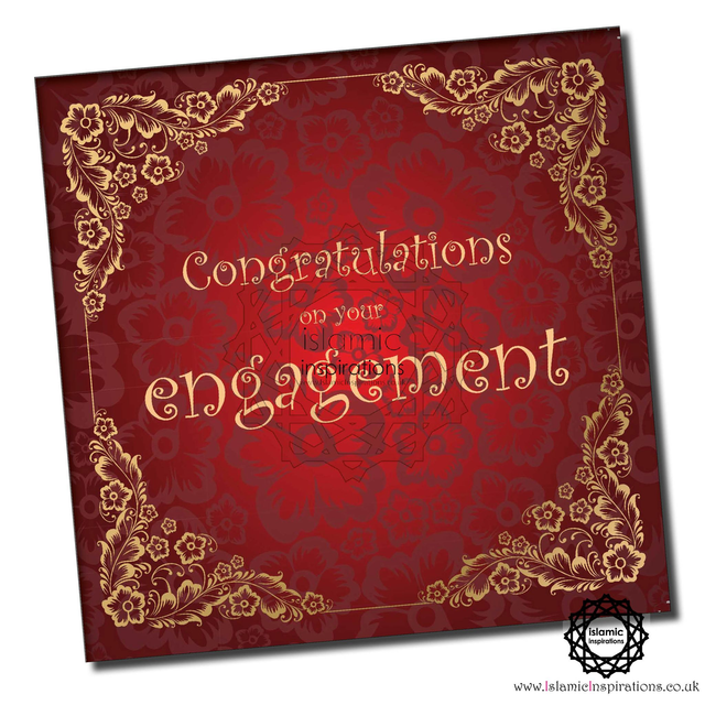 Engagement Congratulations Greeting Card WWC026 