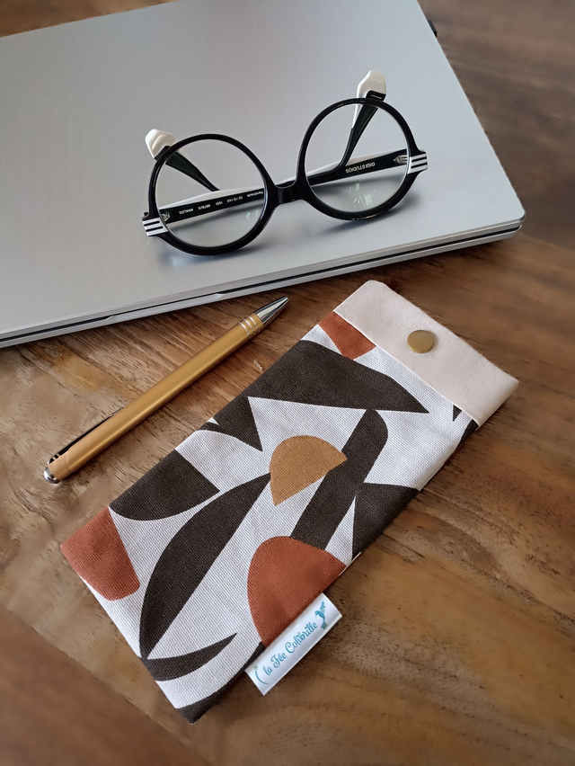 Etui à lunettes / crayons - Retro