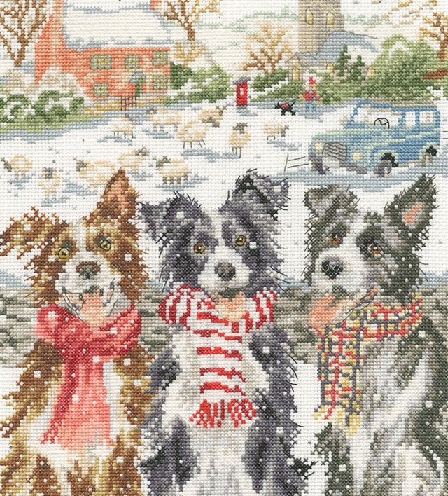 While Shepherds Watched by Bothy Threads