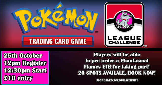 POKEMON OCTOBER LEAGUE CHALLENGE