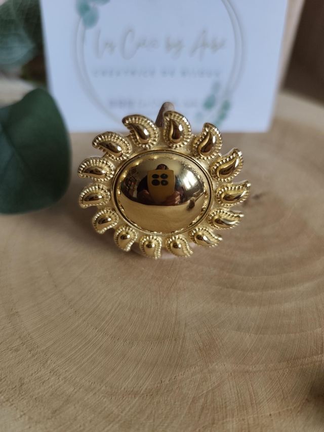 BAGUE BIG SOLEIL GOLD 0000762