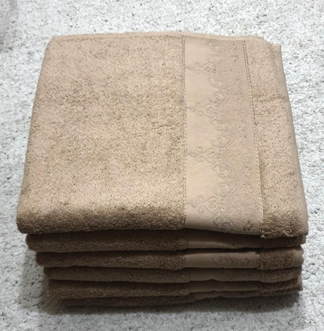 Drap de bain 70x140 Lot 3 pièces 