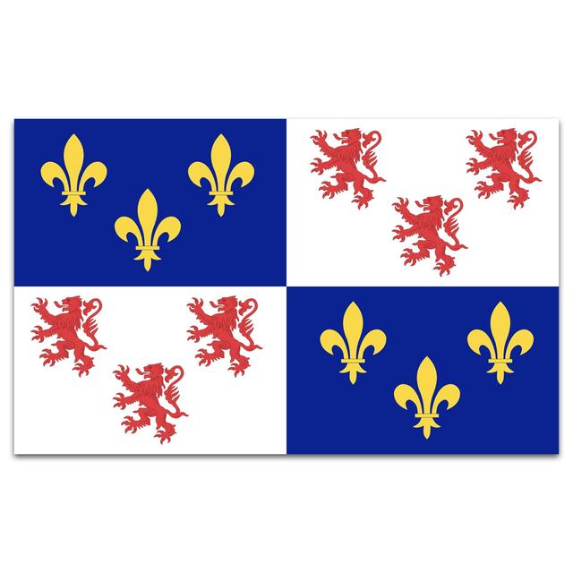 Stickers drapeau de la Picardie