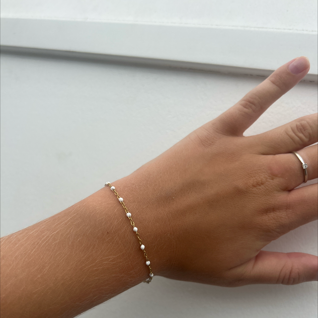 Bracelet blanc
