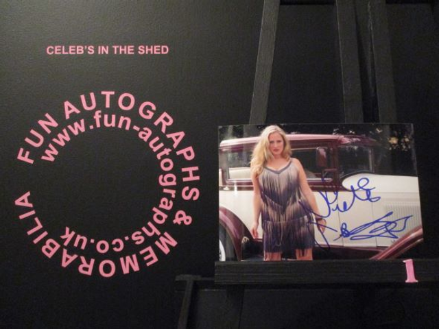 Nicole Faraday Authentic Autographed 6x4 Our Facing Photograph (H1)