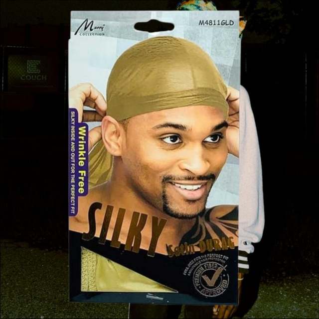 Murry Collection Silky Satin Durag – Gold | Hair Styling & Protection

