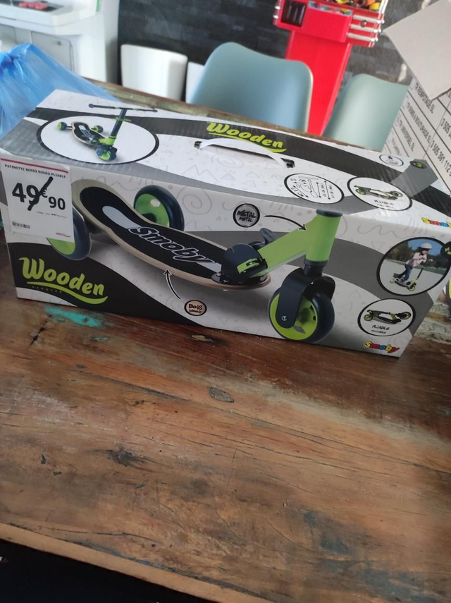 TROTINETTE WOODEN SMOBY