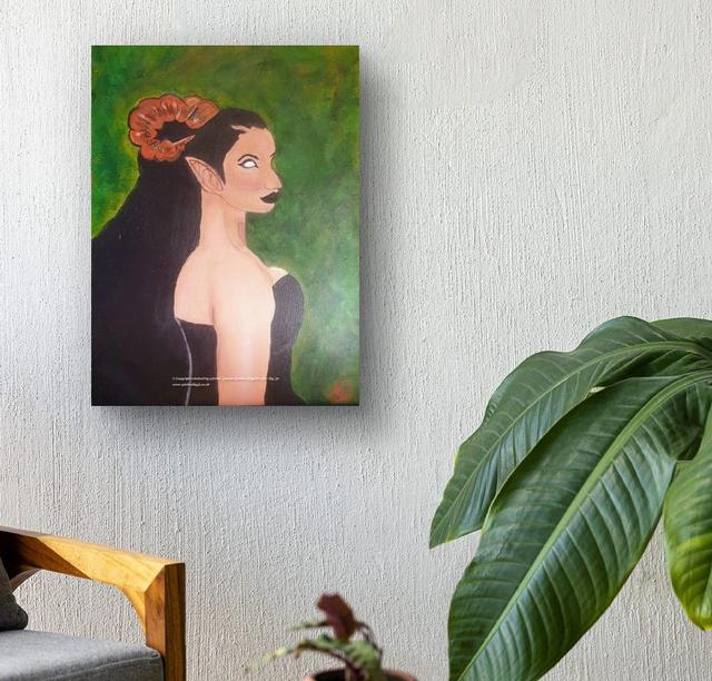 Elvin Aries Elemental Woman