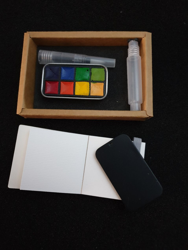 Kit aquarelles de voyage