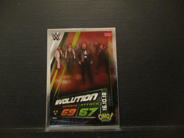 Evolution - OMG! Moments Slam Attax Universe Original Trading Card #277
