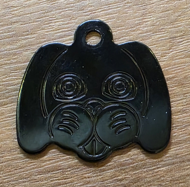 Dogtag - met naam en telefoonnummer