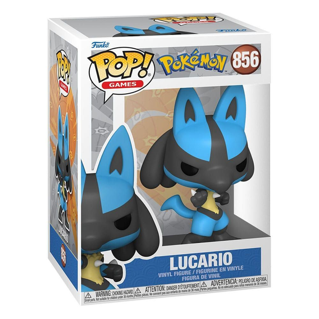 Funko - Pokémon Games Lucario 25cm JUMBO POP!