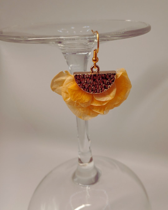 Étoile Botanique- Boucles d'oreilles élégance florale