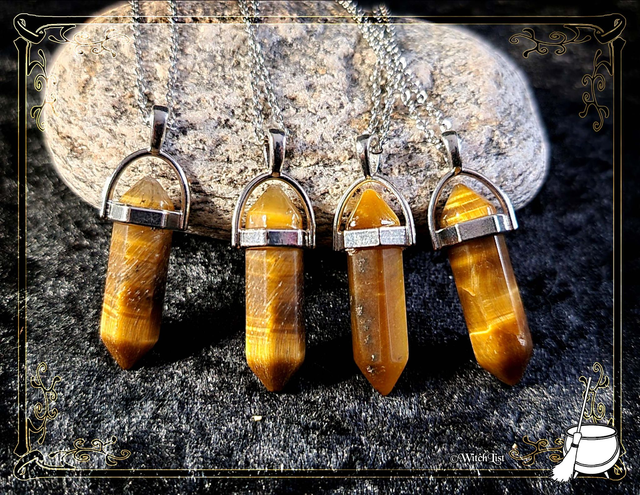 Pendentif Œil de tigre