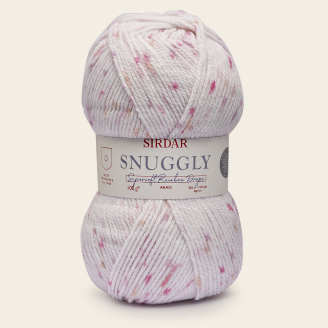 Sirdar Snuggly Supersoft Rainbow Drops Aran Jelly Bean