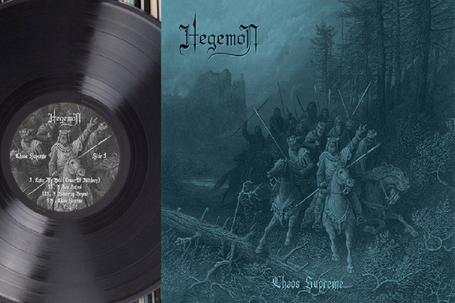 Hegemon : Gatefold Vinyle Edition Black : Chaos Suprême (frais de port compris en Mondial Relay.)