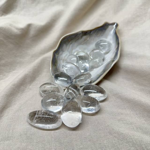 Clear Quartz Tumble