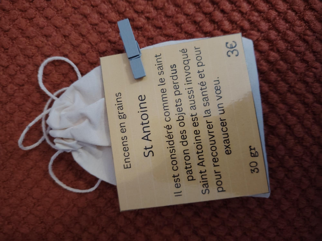 Encens en grains st antoine