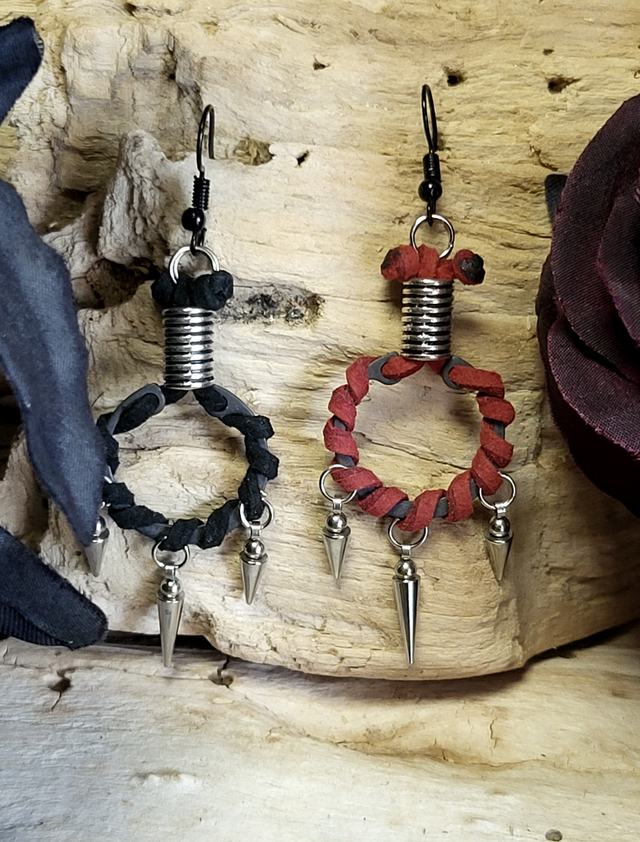 Boucles d&#039;Oreilles Néo Circlips &quot;Cercle Sacré&quot;