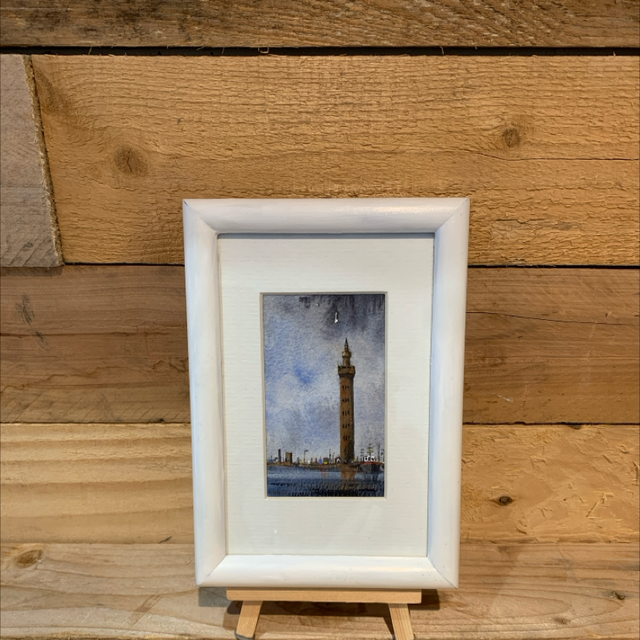 Dock Tower Original Watercolour