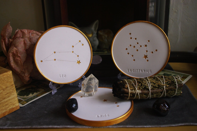 Dessous de verre astro blanc