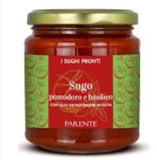 Sauce tomate aux aubergines Parente 280 gr
