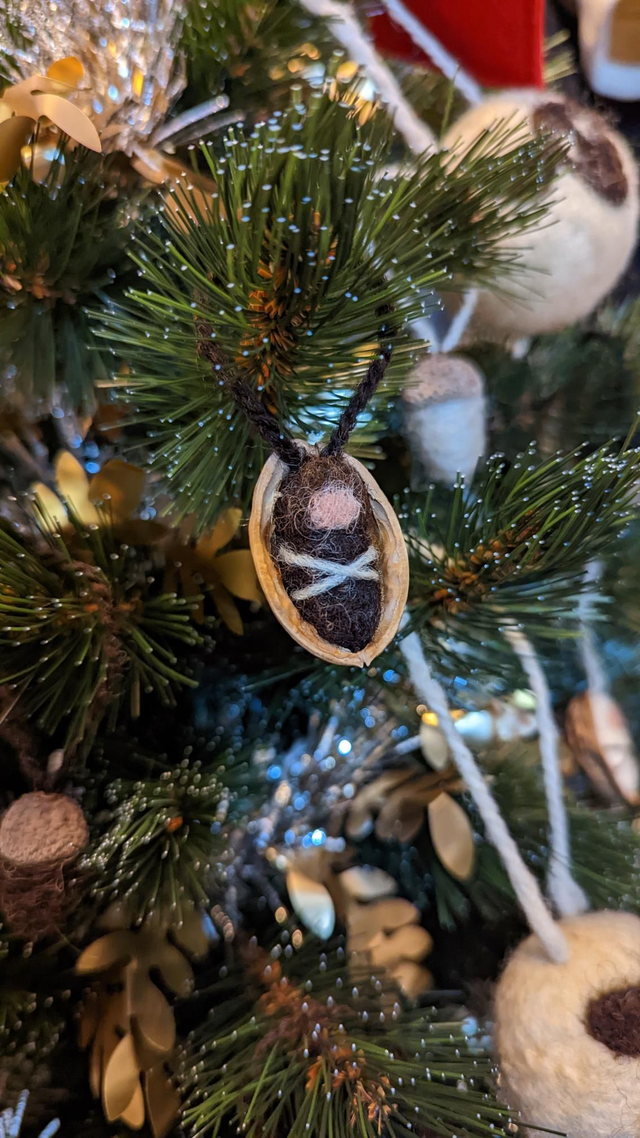 Petit Jésus En Laine Feutrée