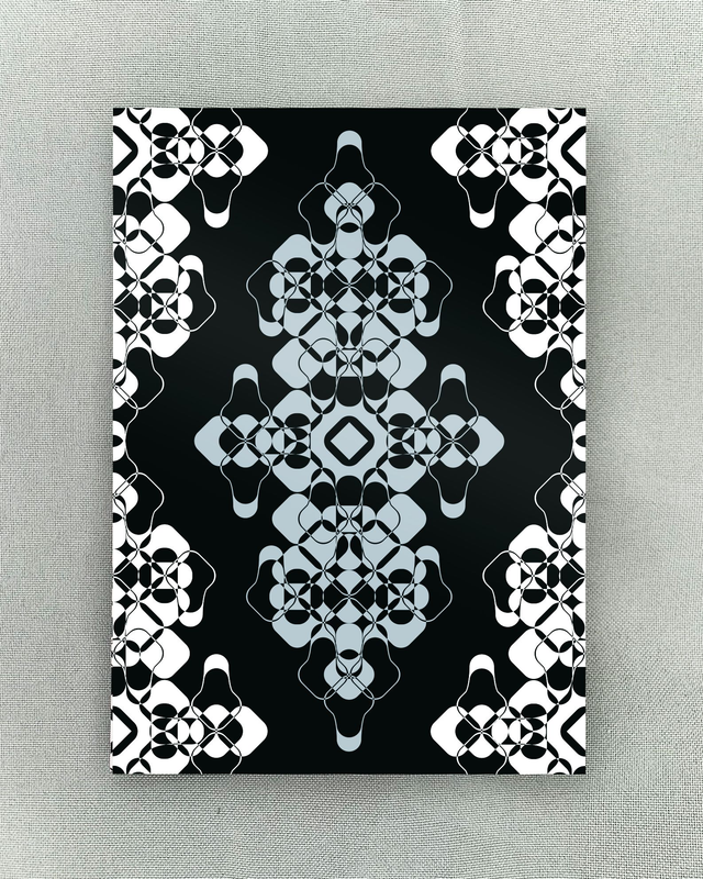 INVERTED NEGATIVITY #1 - CARTE POSTALE