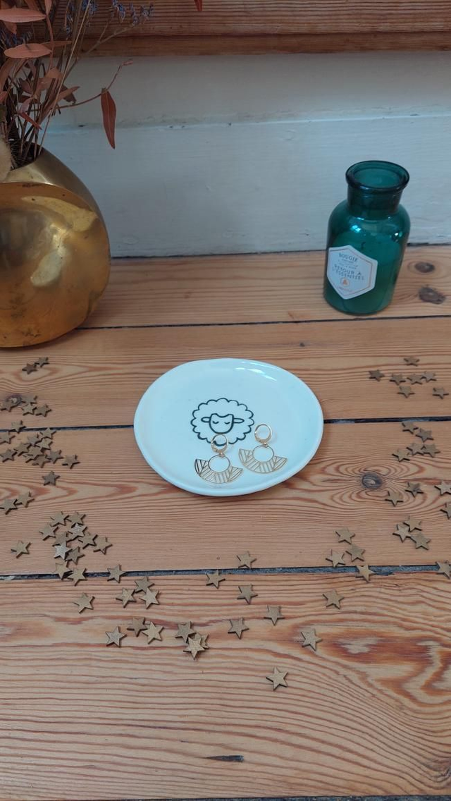 BO demi cercle géométrique 