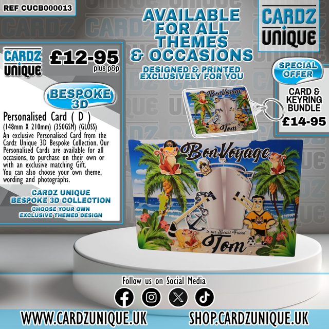 Personalised Card ( D ) 